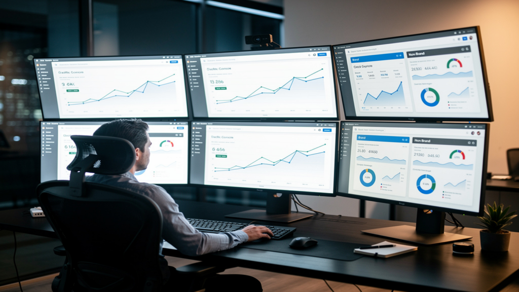 GSC Brand-Non-Brand Filter Interface, Datenvisualisierung